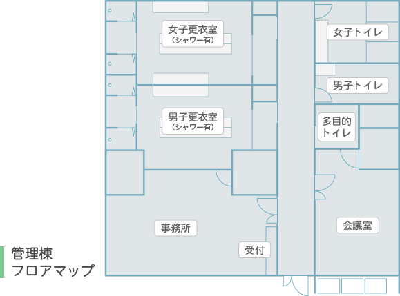 管理課フロアマップ